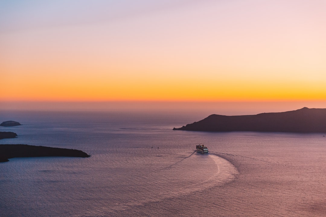 Photo Santorini sunset