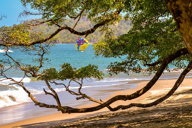 Manuel Antonio coastline in Costa Rica